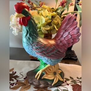 Ceramic Rooster Decor
